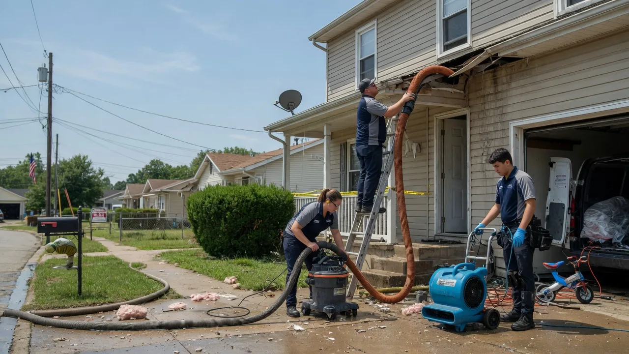 Water Damage Restoration in Mainesburg, PA near me